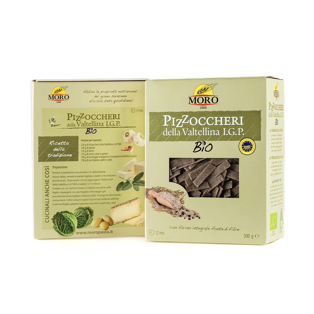 Pizzoccheri della Valtellina P.G.I. – Organic -1