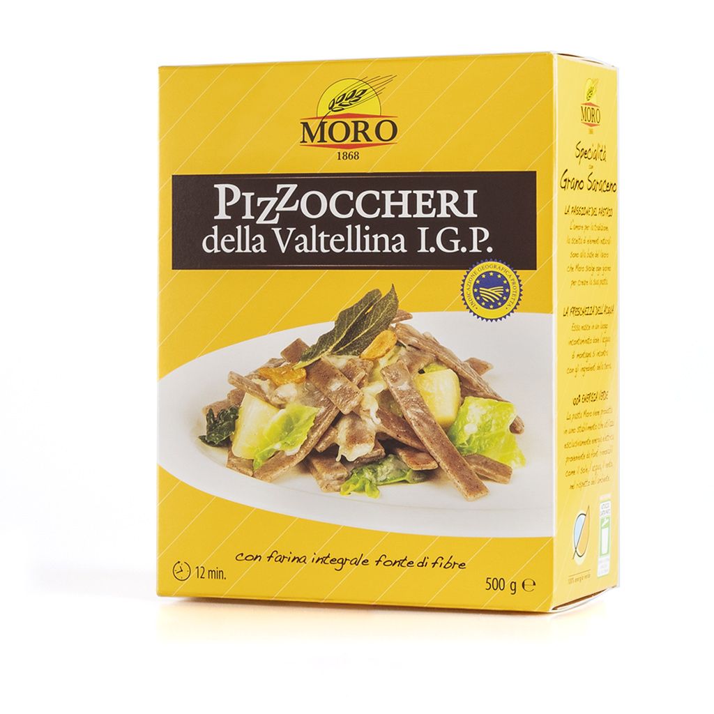 Pizzoccheri della Valtellina P.G.I. – Short Tagliatelle